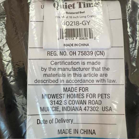 MIDWEST QUIET TIME BOLSTERED BED FOR PETS - Picture 13 of 14